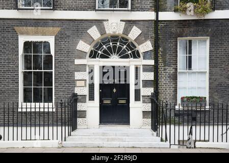 12-27 Bedford Square Architecture géorgienne Bloomsbury par Thomas Leverton Robert Palmer Banque D'Images