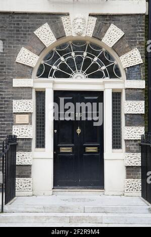 12-27 Bedford Square Architecture géorgienne Bloomsbury par Thomas Leverton Robert Palmer Banque D'Images