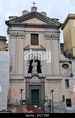 Napoli - Chiesa di Santa Maria del Rosario Banque D'Images