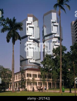 Chine. Hong Kong. Lippo Center et Flagstaff House Museum of Tea Ware. Banque D'Images