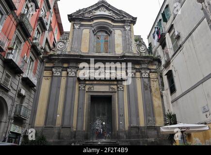 Napoli - Chiesa di Sant'Aspreno ai Crociferi Banque D'Images