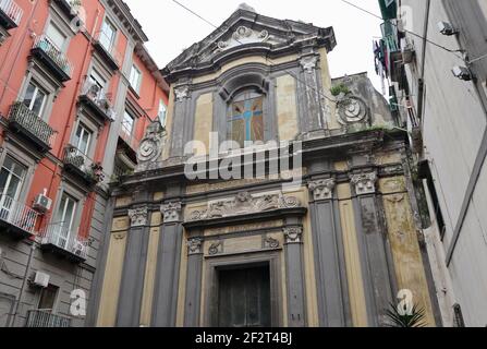 Napoli - Chiesa di Sant'Aspreno Banque D'Images