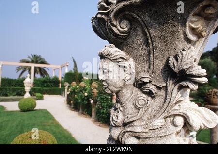 Villa Ephrussi de Rothschild, villa Ile-de-France Banque D'Images