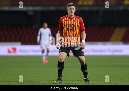 Adolfo Gaich (Benevento Calcio) pendant la série UN match de football entre Benevento - Fiorentina, Stadio Ciro Vigorito le 13 mars 2021 à Benevento Italie / LM Banque D'Images