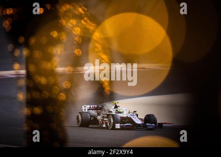 47 SCHUMACHER Mick (ger), Haas F1 Team VF-21 Ferrari, action lors des épreuves pré-saison de Formule 1 2020 du 12 au 14 mars 2021 sur le circuit international de Bahreïn, à Sakhir, Bahreïn - photo DPPI Banque D'Images