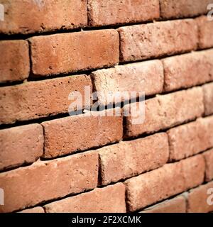 Arrière-plan du mur de briques. Texture de paroi Banque D'Images