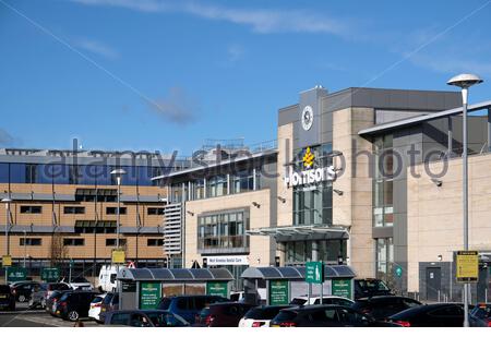 Morrisons Supermaket, Granton Édimbourg, Écosse Banque D'Images