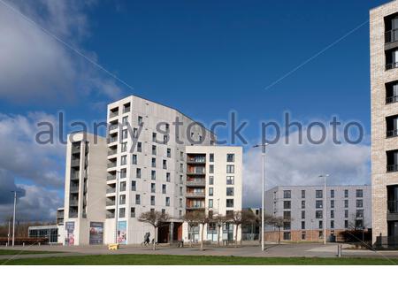 Etablissement résidentiel moderne à Saltyre Square, Waterfront Avenue, Granton Edinburgh, Écosse Banque D'Images