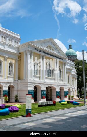 The Arts House, Old Parliament, Singapour Banque D'Images