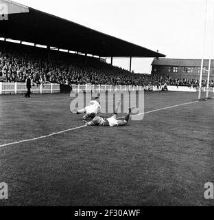 Hunslet Rugby League 1966 Banque D'Images