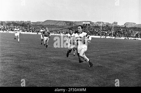 Hunslet Rugby League 1966 Banque D'Images