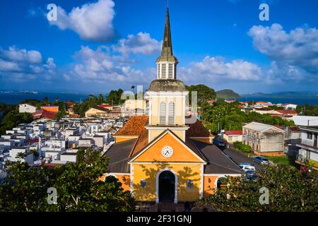 France, Antilles, Martinique, trois-îlets, église notre-Dame-de-la-Délivrance Banque D'Images