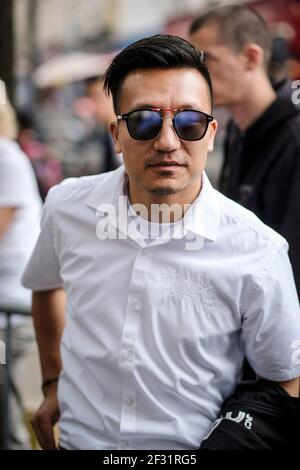 CHENG David (chn), équipe Jackie Chan DC Racing, portrait pendant le Mans 2019 pesage de 24 heures, du 9 au 10 juin sur le circuit du Mans, France - photo François Flamand / DPPI Banque D'Images