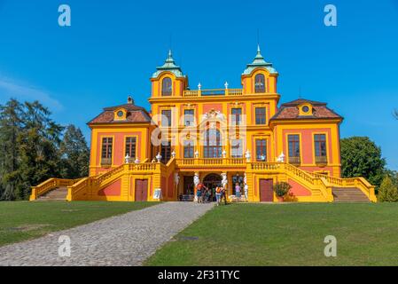 Ludwigsburg, Allemagne, 20 septembre 2020 : palais préféré de Ludwigsburg, Allemagne Banque D'Images