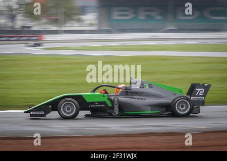 72 LLOVERAS Xavier (esp), écurie Formula Renault Eurocup GRS, action lors de la Formule Renault Eurocup à Silverstone, Grande-Bretagne, du 10 au 12 mai 2019 - photo Alexandre Guillaumot / DPPI Banque D'Images