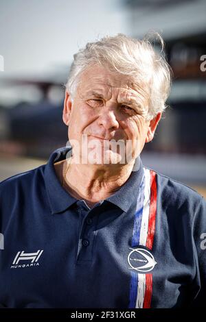 NICOLET Jacques (fra), CEO Onroak Automotive, portrait pendant la journée d'essai des 2019 heures du Mans 24, le 2 juin au circuit du Mans, France - photo François Flamand / DPPI Banque D'Images