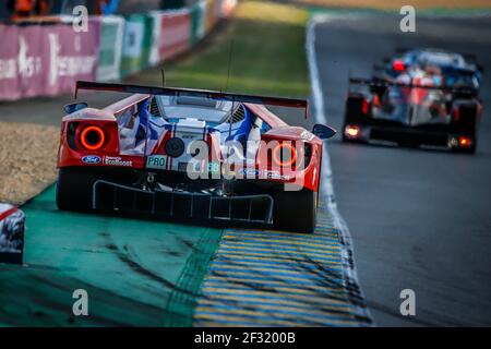 68 HAND Joey (usa), MULLER Dirk (deu), BOURDAIS Sébastien (FRA), Ford GT Team Ford Chip Ganassi équipe USA, action pendant la course 2019 le Mans 24 heures, du 15 au 16 juin sur le circuit du Mans, France - photo Paulo Maria / DPPI Banque D'Images