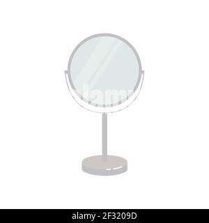 Icône miroir. Meuble. Illustration de Vecteur