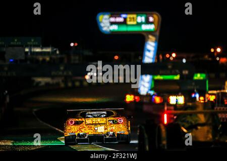 84 SEGAL Jeffrey (etats-unis), BAPTISTA Rodrigo (BRA), LU Wei (CAN), Ferrari 488 GTE JMW Motorsport, action pendant les 24 le Mans 2019 heures tests et session de qualification du 12 au 13 juin sur le circuit du Mans, France - photo François Flamand / DPPI Banque D'Images