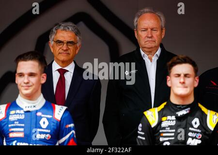 STOLL Jerome, Président de Renault Sport, RATTI Patrice (fra), Directeur général de Renault Sport Cars lors de la course Formule Renault Eurocup 23 à Monaco du 26 au 2019 mai, à Monaco - photo Florent Gooden / DPPI Banque D'Images