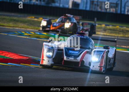 32 CULLEN Ryan (gbr), BRUNDLE Alex (gbr), OWEN William (gbr), Ligier JSP217 Gibson team United Autoports, action pendant la course de 24 heures du Mans 2019, du 15 au 16 juin sur le circuit du Mans, France - photo Julien Delfosse / DPPI Banque D'Images