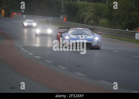 68 HAND Joey (usa), MULLER Dirk (deu), BOURDAIS Sebastien (FRA), Ford GT Team Ford Chip Ganassi équipe USA, action pendant la course 2019 le Mans 24 heures, du 15 au 16 juin sur le circuit du Mans, France - photo Florent Gooden / DPPI Banque D'Images