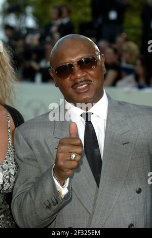 19 MAI 2003 - MARVIN HAGLER.LAUREUS WORLD SPORTS AWARDS : DÎNER ET VENTE AUX ENCHÈRES.CLUB SPORTIN, MONTE CARLO, MONACO, 19 MAI. ALEC MICHAEL. © MICHAEL/ 2003.K30791 crédit: Michaels/ZUMA Wire/Alay Live News Banque D'Images