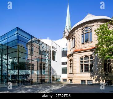 Emil Schumacher Museum et Karl Ernst Osthaus Museum, Hagen Art Quarter, Hagen, Westphalie, région de la Ruhr, Rhénanie-du-Nord-Westphalie, Allemagne Banque D'Images