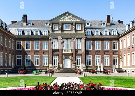 Château de Nordkirchen de 1734, palais baroque, bâtiment principal, de Versailles, aujourd'hui Université de Finance Rhénanie-du-Nord-Westphalie Banque D'Images