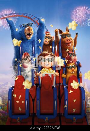 GRETA, STEVE, BOOMER, JUIN, ARACHIDE, GUS, COOPER, WONDER PARK, 2019, ©PARAMOUNT ANIMATION