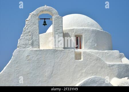 Géographie / Voyage, Grèce, église Panagía Paraportianí, Chora ou Mykonos-Stadt, KyMykonos, Cyclades, droits-supplémentaires-autorisation-Info-non-disponible Banque D'Images