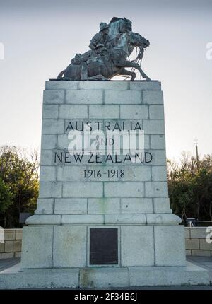 Desert Mounted corps ANZAC Memorial sur Mount Clarence, Albany, Australie occidentale Banque D'Images