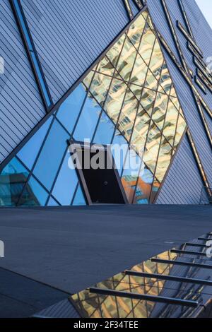 Canada, Ontario, Toronto, Musée royal de l'Ontario - un musée d'art, de culture mondiale et d'histoire naturelle Banque D'Images