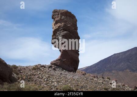 Roque près du Mont Teide Banque D'Images