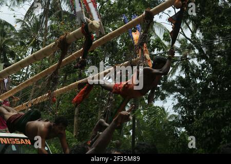 Festival tamoul, Hatton Sri Lanka Banque D'Images