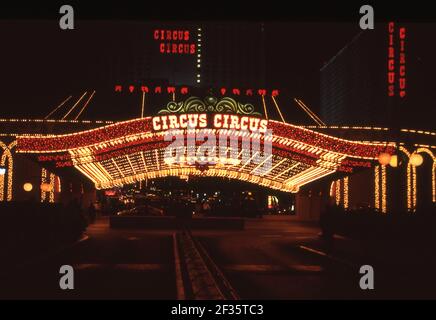 L'hôtel Circus Circus Las Vegas Banque D'Images