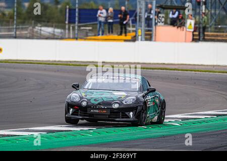 69 HURGON Laurent (fra), Alpine A 110 Europa Cup équipe Autosport GP-Patrick Roger, action pendant la coupe Alpine Europa 2019 à Silverstone, Grande-Bretagne, 6 au 9 septembre - photo Gregory Lenormand / DPPI Banque D'Images