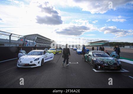 69 HURGON Laurent (fra), Alpine A 110 Europa Cup équipe Autosport GP-Patrick Roger, action pendant la coupe Alpine Europa 2019 à Silverstone, Grande-Bretagne, 6 au 9 septembre - photo Gregory Lenormand / DPPI Banque D'Images