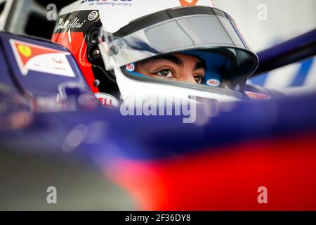 Giuliano Alesi, Trident, portrait lors du championnat 2019 de Formule 2 de la FIA en Azerbaïdjan à Bakou du 26 au 28 avril - photo Sebastiaan Rozendaal/Dutch photo Agency/DPPI Banque D'Images