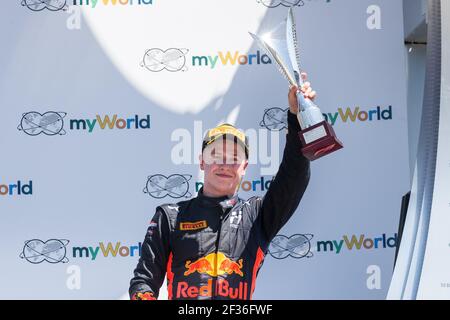 VIP Jüri, Grand Prix de haute technologie, portrait, podium lors du championnat 2019 de Formule 3 de la FIA, du 28 au 30 juin, à Spielberg, Autriche - photo Sebastiaan Rozendaal / DPPI Banque D'Images