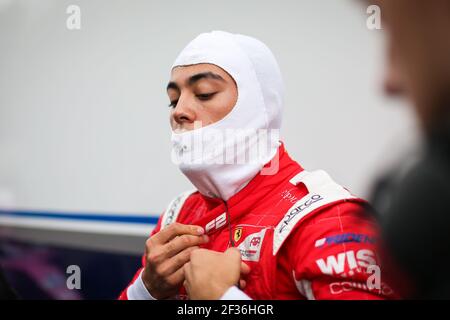 ALESI Giuliano, Trident, portrait pendant le championnat de Formule 2 2019 de la FIA, Italie, à Monza du 5 au 8 septembre - photo Sebastiaan Rozendaal / DPPI Banque D'Images