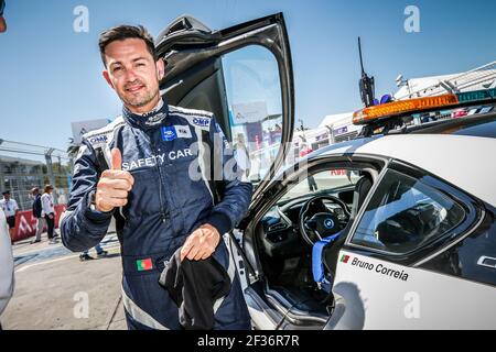 Bruno Correia pilote de voiture de sécurité calandre de départ de la grille de départ pendant le championnat de Formule E 2019, du 25 au 26 janvier 2019 à Santiago du Chili, Chili - photo Germain Hazard / DPPI Banque D'Images