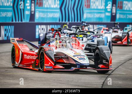 94 WEHRLEIN Pascal (ger), Mahindra M5Electro équipe Mahindra course, action pendant le championnat de Formule E 2019, à Berlin, Allemagne, du 23 au 25 mai - photo François Flamand / DPPI Banque D'Images