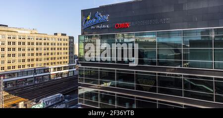 Cinéma CineStar à Berlin - VILLE DE FRANCFORT, ALLEMAGNE - 11 MARS 2021 Banque D'Images