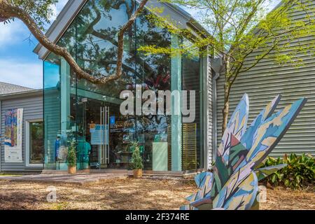 Walter Anderson Museum of Art, Ocean Springs, Mississippi, États-Unis. Banque D'Images