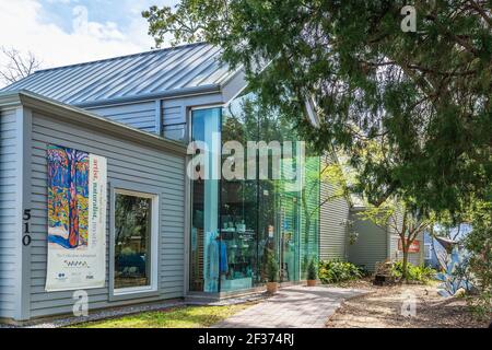 Walter Anderson Museum of Art, Ocean Springs, Mississippi, États-Unis. Banque D'Images