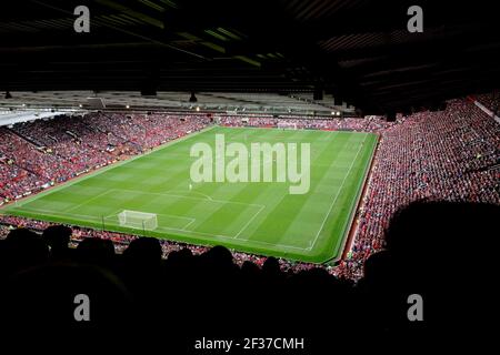 Old Trafford, Manchester, Angleterre, Royaume-Uni Banque D'Images