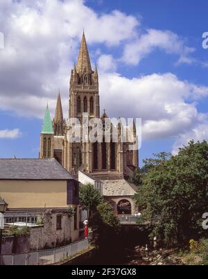 Cathédrale de Truro, Truro, Cornouailles, , Angleterre, Royaume-Uni Banque D'Images