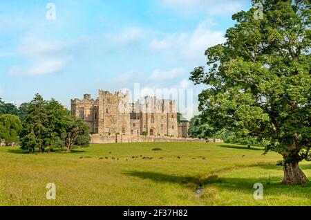 Château de Raby près de Staindrop dans le comté de Durham en Angleterre Banque D'Images