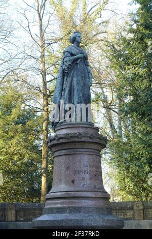 Princesse Amalia de Saxe-Weimar-Eisenach - Parc Amélie - ville de Luxembourg Banque D'Images